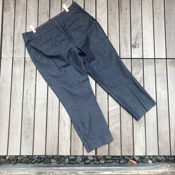 ANN TAYLOR FACTORY Grey Slit Pocketed Dress Pants - Picture 3 of 8